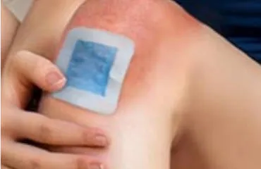 step 1 apply foot detox patches